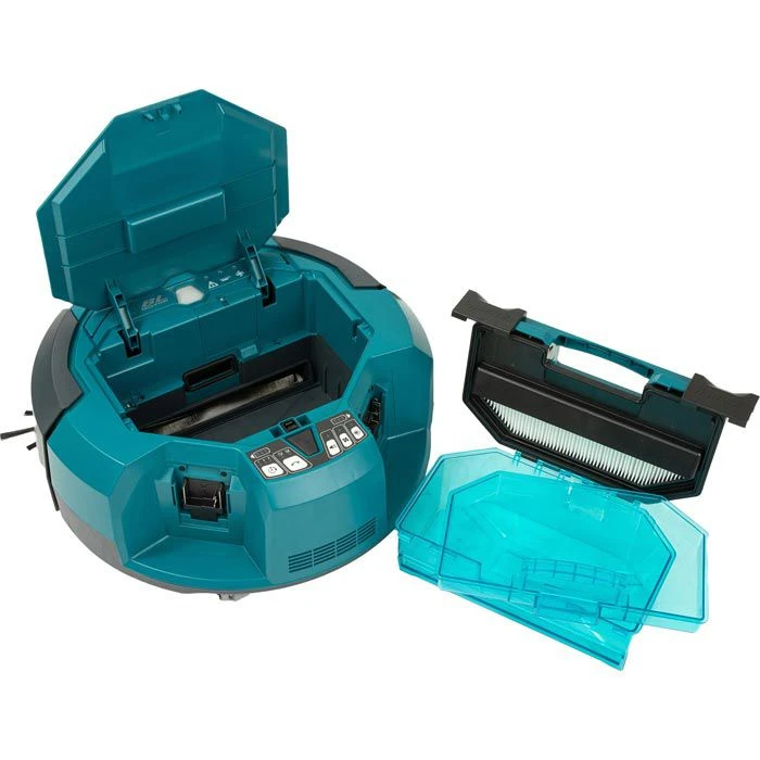 Makita Saugroboter DRC200Z, Türkis / Schwarz, 2500 Ml, Bis Zu 200 Minuten 5 Makita Saugroboter DRC200Z, Türkis / Schwarz, 2500 Ml, Bis Zu 200 Minuten – Bild 5