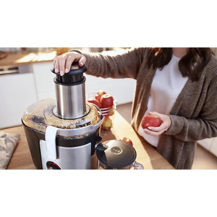 Bosch Entsafter VitaJuice 4, MES4010, Silber, Aluminium, 1200 Watt 3 Bosch Entsafter VitaJuice 4, MES4010, Silber, Aluminium, 1200 Watt – Bild 3