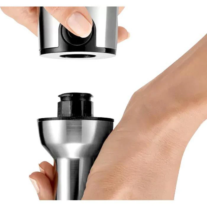 Bosch Stabmixer MS6CM6120, ErgoMixx, Set, Edelstahl, 1000 Watt, Schwarz / Silber 4 Bosch Stabmixer MS6CM6120, ErgoMixx, Set, Edelstahl, 1000 Watt, Schwarz / Silber – Bild 4