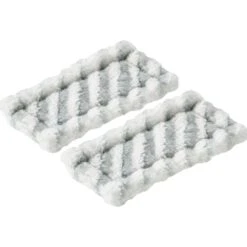 Bosch Wischbezug Kurz GlassVAC, F016800574, Ersatzbezug, Microfasertuch, 11cm, 2 Stück