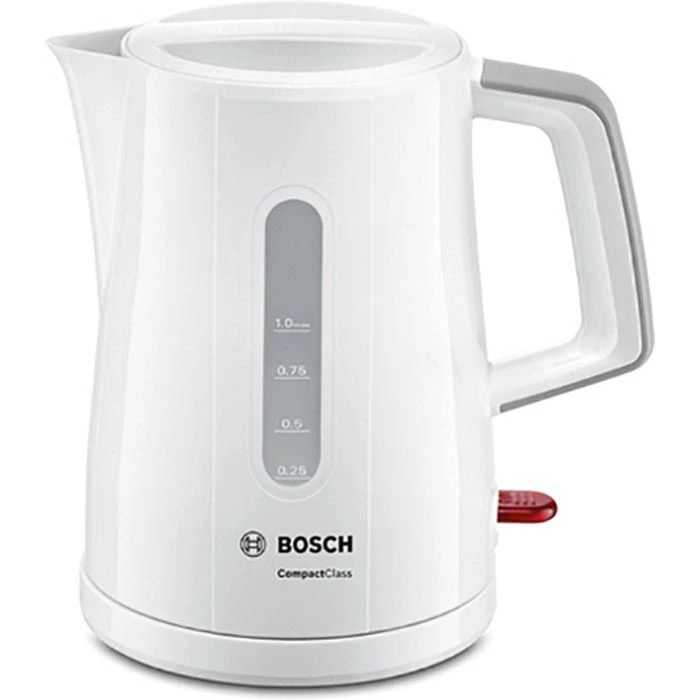 Bosch Wasserkocher CompactClass TWK3A051, 1,0 Liter, 2400 Watt, Kunststoff, Weiß 1 Bosch Wasserkocher CompactClass TWK3A051, 1,0 Liter, 2400 Watt, Kunststoff, Weiß