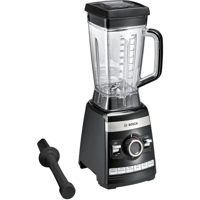 Bosch Standmixer VitaBoost MMBH6P6BDE, Kunststoffbehälter, 1600 Watt, Schwarz 1 Bosch Standmixer VitaBoost MMBH6P6BDE, Kunststoffbehälter, 1600 Watt, Schwarz