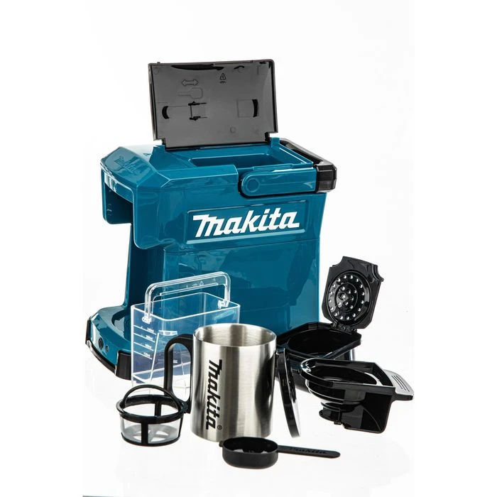Makita DCM501Z, Akku 18V, Kunststoff, Blau-schwarz, Für 4 Tassen, Kaffeemaschine 8 Makita DCM501Z, Akku 18V, Kunststoff, Blau-schwarz, Für 4 Tassen, Kaffeemaschine – Bild 8