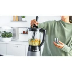 Bosch Standmixer VitaPower Serie 4, MMB6172SN, Glasbehälter, 1200 Watt, Silber, 1,5 Liter -Haushaltsgegenstände Verkauf 23b0a1774f7ce365105f5f1a35b608073eebd035 standmixer bosch vitapower serie 4 mmb6172sn