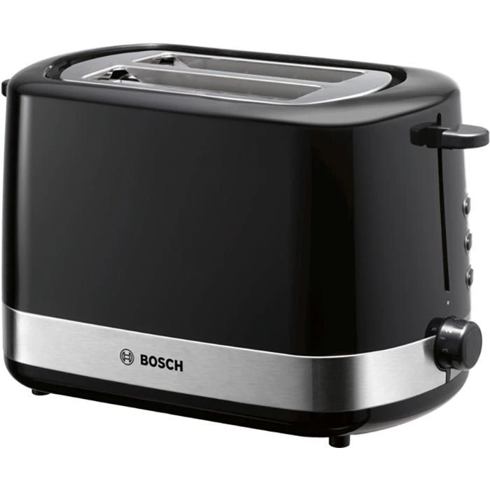 Bosch Toaster Kompakt TAT7403, 2 Scheiben, 800 Watt, Schwarz 1 Bosch Toaster Kompakt TAT7403, 2 Scheiben, 800 Watt, Schwarz