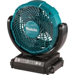 Makita Ventilator CF101DZ, Akku-Lüfter, 12V, Ø 18cm, Akkuventilator, Mit Timer