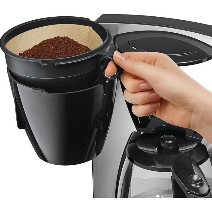 Bosch Kaffeemaschine ComfortLine, TKA6A643, Kunststoff/Edelstahl, Glaskanne 15 Tassen, Schwarz 3 Bosch Kaffeemaschine ComfortLine, TKA6A643, Kunststoff/Edelstahl, Glaskanne 15 Tassen, Schwarz – Bild 3