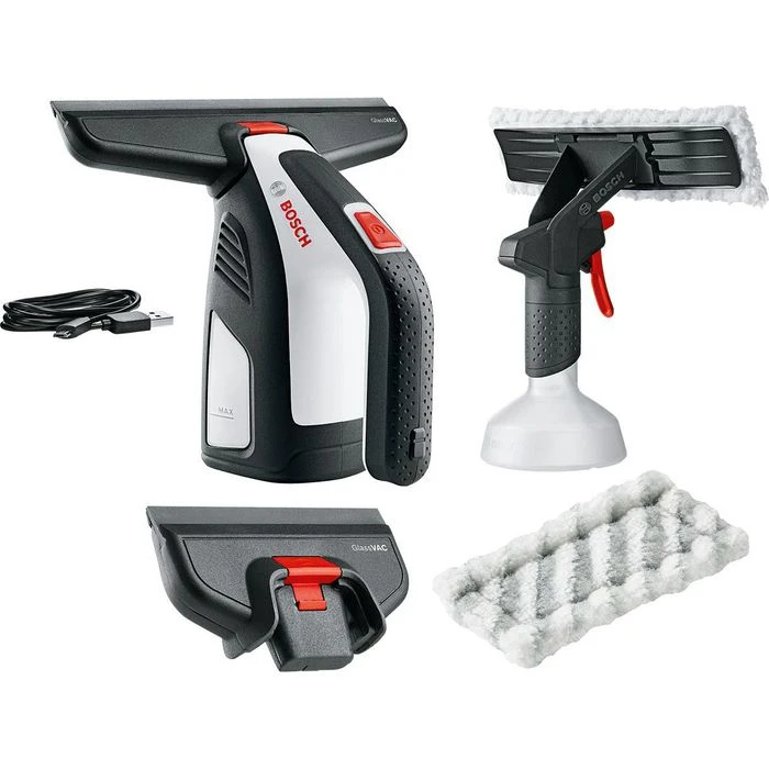 Bosch GlassVAC Fenstersauger 06008B7000, Mit Einwascher Und 2 Saugdüsen 1 Bosch GlassVAC Fenstersauger 06008B7000, Mit Einwascher Und 2 Saugdüsen