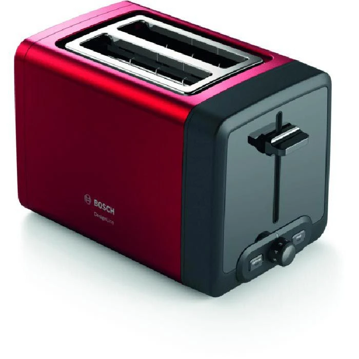 Bosch Toaster DesignLine TAT4P424DE, 2 Scheiben, 970 Watt, Rot 1 Bosch Toaster DesignLine TAT4P424DE, 2 Scheiben, 970 Watt, Rot