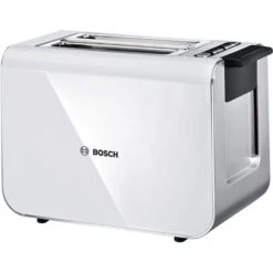 Bosch Toaster Styline TAT8611, 2 Scheiben, 860 Watt, Weiß