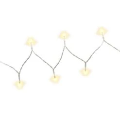 Goobay Lichterkette 10 LEDs, Innen, Warmweiß, Batteriebetrieb, 1,2 M