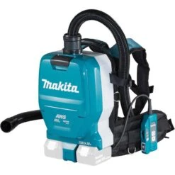 Makita Rucksacksauger DVC265ZXU AWS-System, Türkis, Akku Rucksackstaubsauger, 2 X 18 Volt