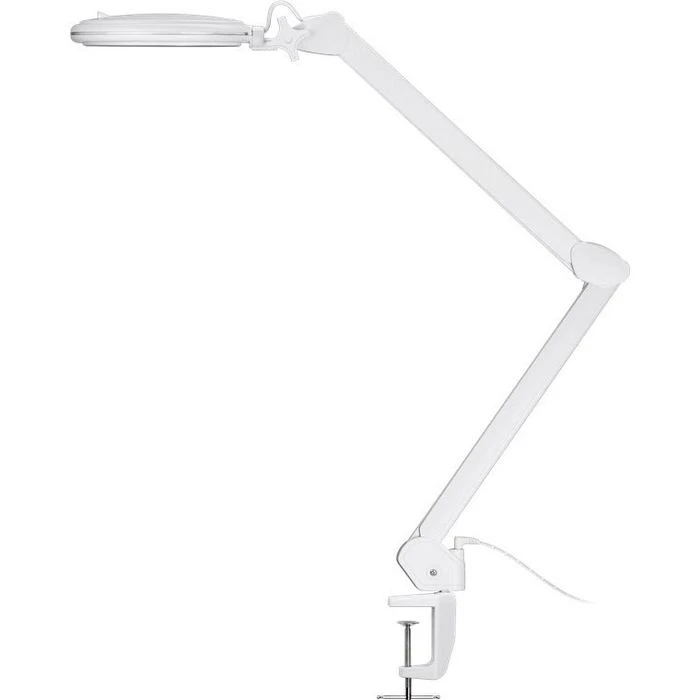Goobay Lupenleuchte LED 6 Lichtfarben, 3 Dioptrien, Linse 127 Mm, Dimmbar, Tischklemme 4 Goobay Lupenleuchte LED 6 Lichtfarben, 3 Dioptrien, Linse 127 Mm, Dimmbar, Tischklemme – Bild 4