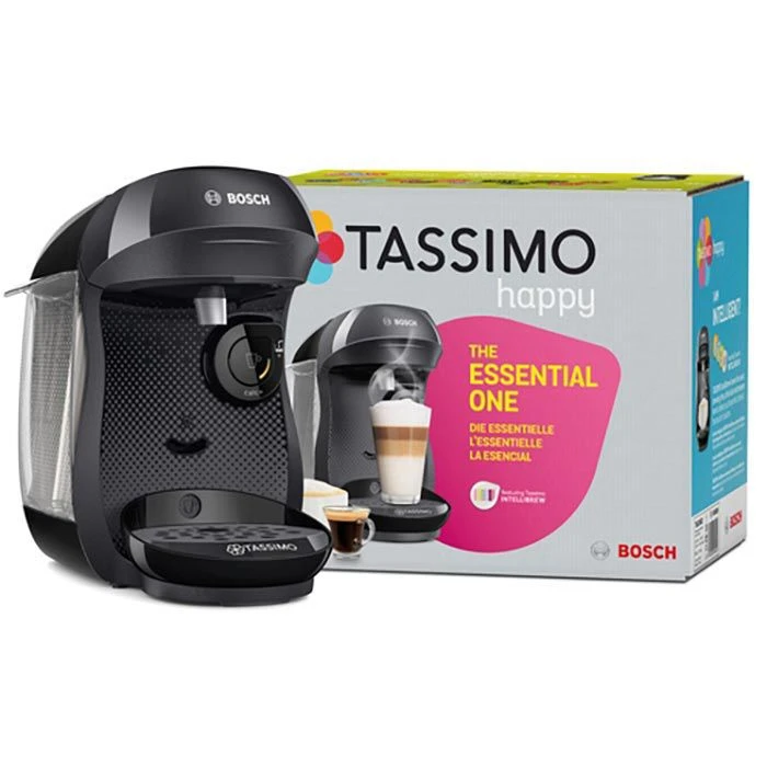 Bosch Kaffeekapselmaschine Tassimo Happy, Schwarz, TAS1002, 1400Watt, 0,7 Liter 4 Bosch Kaffeekapselmaschine Tassimo Happy, Schwarz, TAS1002, 1400Watt, 0,7 Liter – Bild 4