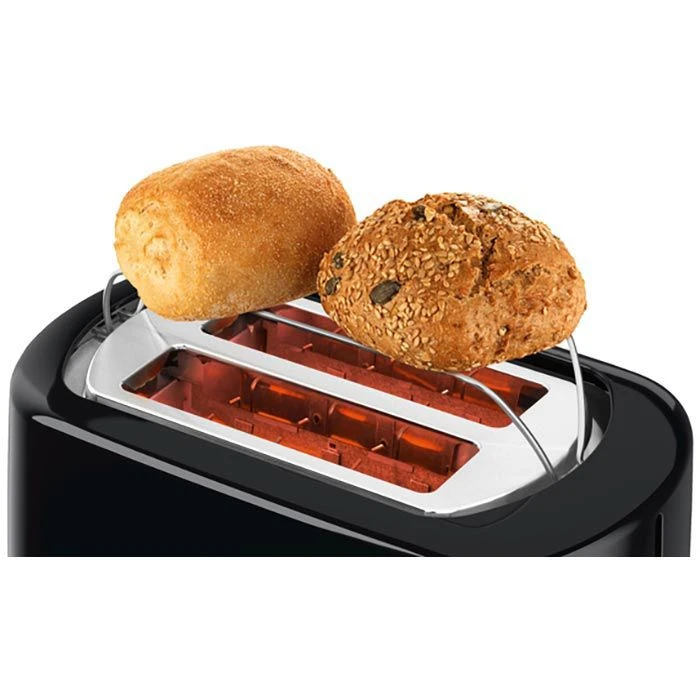 Bosch Toaster Kompakt TAT7403, 2 Scheiben, 800 Watt, Schwarz 3 Bosch Toaster Kompakt TAT7403, 2 Scheiben, 800 Watt, Schwarz – Bild 3