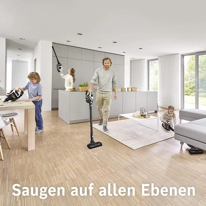 Bosch Staubsauger Unlimited Gen2 Serie 8 BSS825ALL, Beutellos, Akku 18 V / 5 Ah, 45 Minuten Laufzeit 4 Bosch Staubsauger Unlimited Gen2 Serie 8 BSS825ALL, Beutellos, Akku 18 V / 5 Ah, 45 Minuten Laufzeit – Bild 4