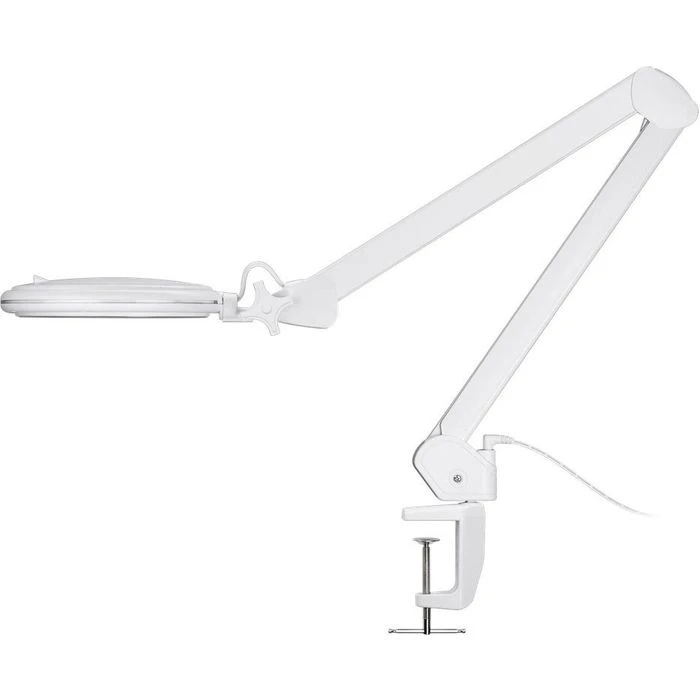 Goobay Lupenleuchte LED 6 Lichtfarben, 3 Dioptrien, Linse 127 Mm, Dimmbar, Tischklemme 5 Goobay Lupenleuchte LED 6 Lichtfarben, 3 Dioptrien, Linse 127 Mm, Dimmbar, Tischklemme – Bild 5