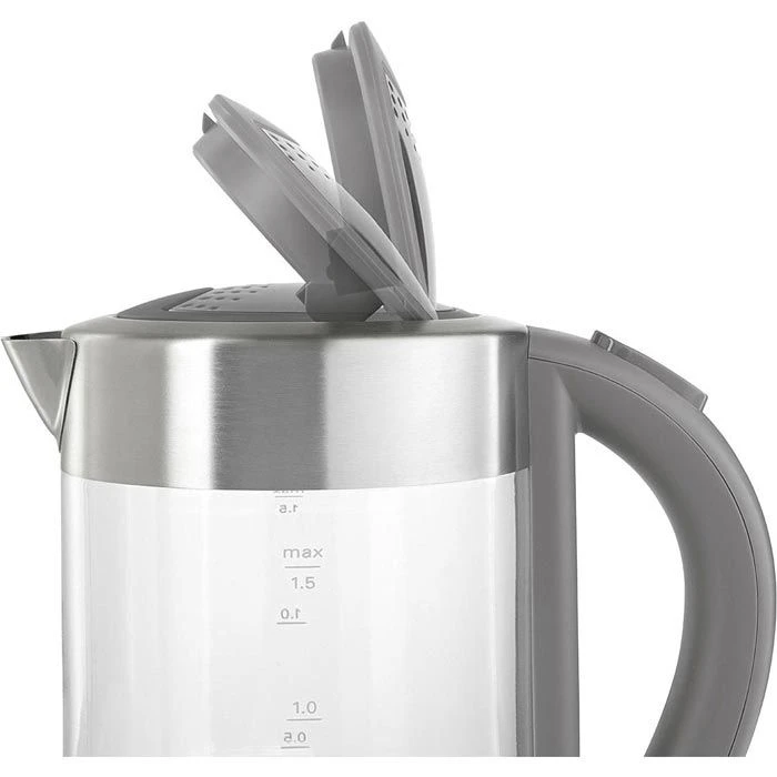 Bosch TWK7090B, 1,7 L, 2200 W, Glas, Transparent, Wasserkocher 4 Bosch TWK7090B, 1,7 L, 2200 W, Glas, Transparent, Wasserkocher – Bild 4