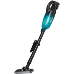 Makita Staubsauger DCL281FZ, Schwarz, Beutellos, Sologerät 18 V, 50 Min. Laufzeit (6Ah)