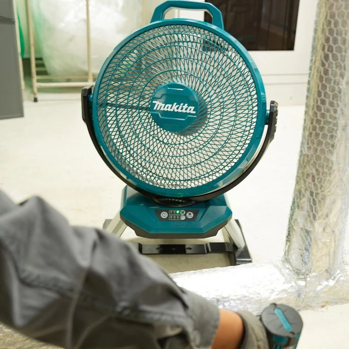 Makita Ventilator DCF301Z Akku-Lüfter, 18V, Ø 33cm, Akkuventilator, Oszillierend 2 Makita Ventilator DCF301Z Akku-Lüfter, 18V, Ø 33cm, Akkuventilator, Oszillierend – Bild 2