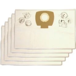 Makita Staubsaugerbeutel P-72899, 5 Stück, Für Staubsauger Makita VC2512L, VC2012L, VC3011L