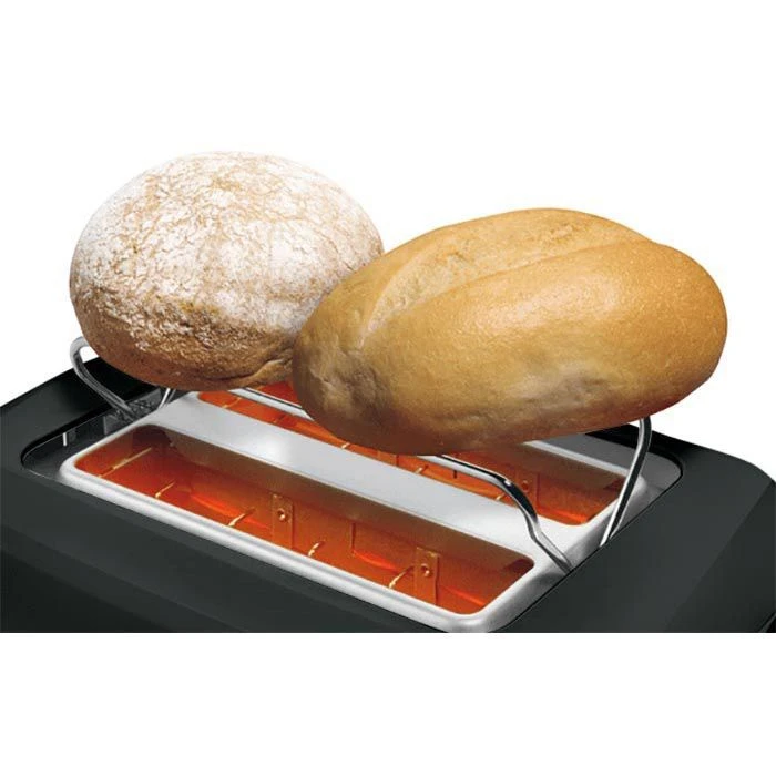 Bosch Toaster CompactClass TAT3A013, 2 Scheiben, 980 Watt, Schwarz 4 Bosch Toaster CompactClass TAT3A013, 2 Scheiben, 980 Watt, Schwarz – Bild 4