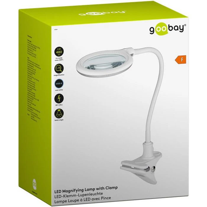 Goobay Lupenleuchte 60365 SMD LED, 3 Dioptrien, Linse 100 Mm, Tischklemme 6 Goobay Lupenleuchte 60365 SMD LED, 3 Dioptrien, Linse 100 Mm, Tischklemme – Bild 6