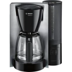 Bosch Kaffeemaschine ComfortLine, TKA6A643, Kunststoff/Edelstahl, Glaskanne 15 Tassen, Schwarz