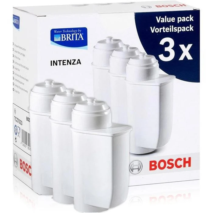 Bosch Filterpatrone Brita Intenza TZ7033, Für Kaffeevollautomaten, Wasserfilter, 3 Stück 1 Bosch Filterpatrone Brita Intenza TZ7033, Für Kaffeevollautomaten, Wasserfilter, 3 Stück