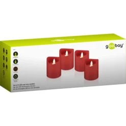 Goobay LED-Kerze Echtwachs Rot, 10 X 7,5 Cm (HxØ), Mit Pendeldocht, 4er Set 12 Goobay LED-Kerze Echtwachs Rot, 10 X 7,5 Cm (HxØ), Mit Pendeldocht, 4er Set -Haushaltsgegenstände Verkauf ae559c6df573dc1756ad2211d4a8bf682b6a3c51 led kerze goobay echtwachs rot