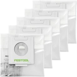 Festool Staubsaugerbeutel Entsorgungssack, 5 Stück, ENS-CT 48AC/5, Für Staubsauger CT 48 AC