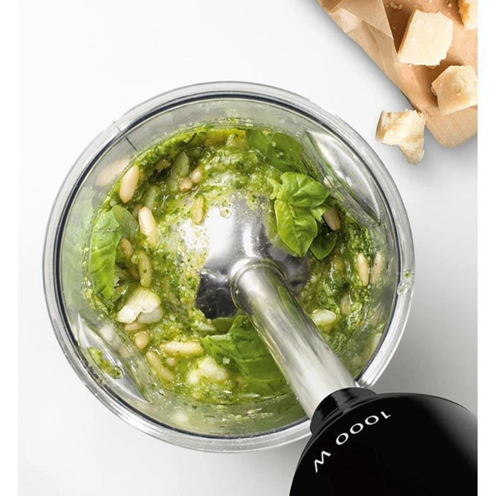 Bosch Stabmixer ErgoMixx, MS6CB6110, Edelstahl, 1000 Watt, Schwarz / Anthrazit 2 Bosch Stabmixer ErgoMixx, MS6CB6110, Edelstahl, 1000 Watt, Schwarz / Anthrazit – Bild 2