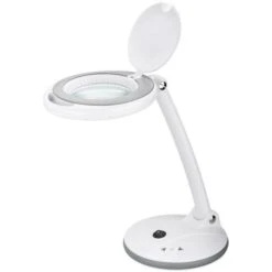 Goobay Lupenleuchte 60363 LED, 3 Dioptrien, Linse 100 Mm, Mit Standfuß