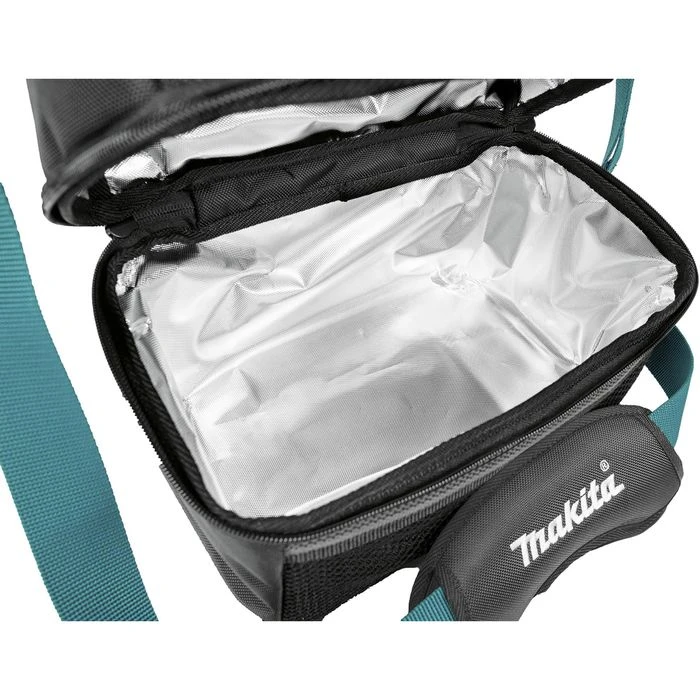 Makita Lunchtasche E-15590, 8,5 Liter, Isoliert, Mit Schultergurt, Schwarz 4 Makita Lunchtasche E-15590, 8,5 Liter, Isoliert, Mit Schultergurt, Schwarz – Bild 4