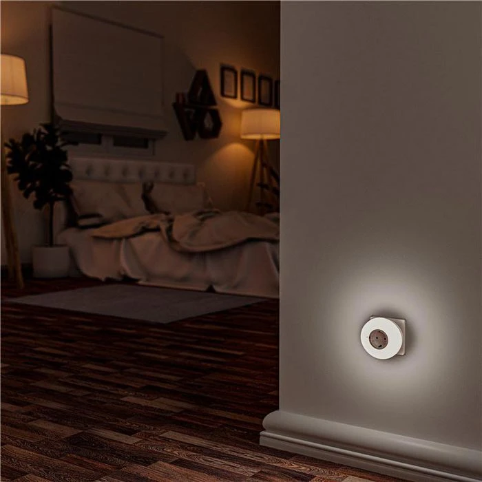 Goobay Nachtlicht LED Weiß, Steckdose, Lichtsensor 2 Goobay Nachtlicht LED Weiß, Steckdose, Lichtsensor – Bild 2