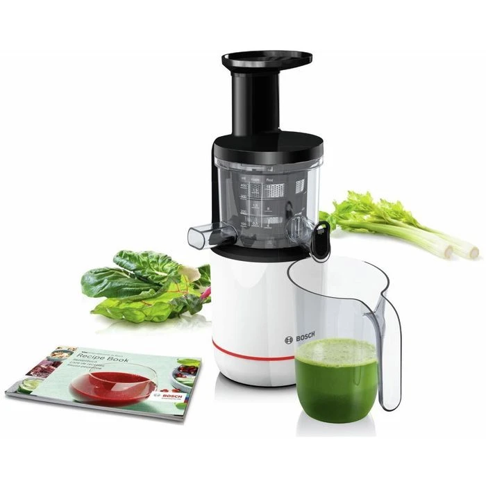 Bosch Entsafter VitaExtract, MESM500W, Slow Juicer, Weiß, Kunststoff, 150 Watt 2 Bosch Entsafter VitaExtract, MESM500W, Slow Juicer, Weiß, Kunststoff, 150 Watt – Bild 2