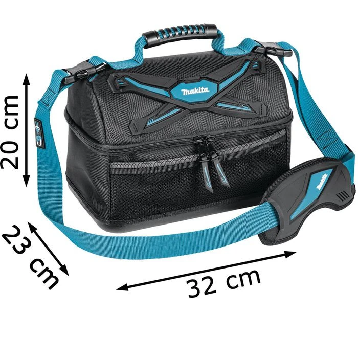 Makita Lunchtasche E-05620, 8,5 Liter, Isoliert, Mit Schultergurt, Schwarz 2 Makita Lunchtasche E-05620, 8,5 Liter, Isoliert, Mit Schultergurt, Schwarz – Bild 2