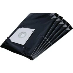 Bosch Staubsaugerbeutel 2607432050, 5 Stück, Sicherheitsfilterbeutel Für Bosch GAS 35H AFC