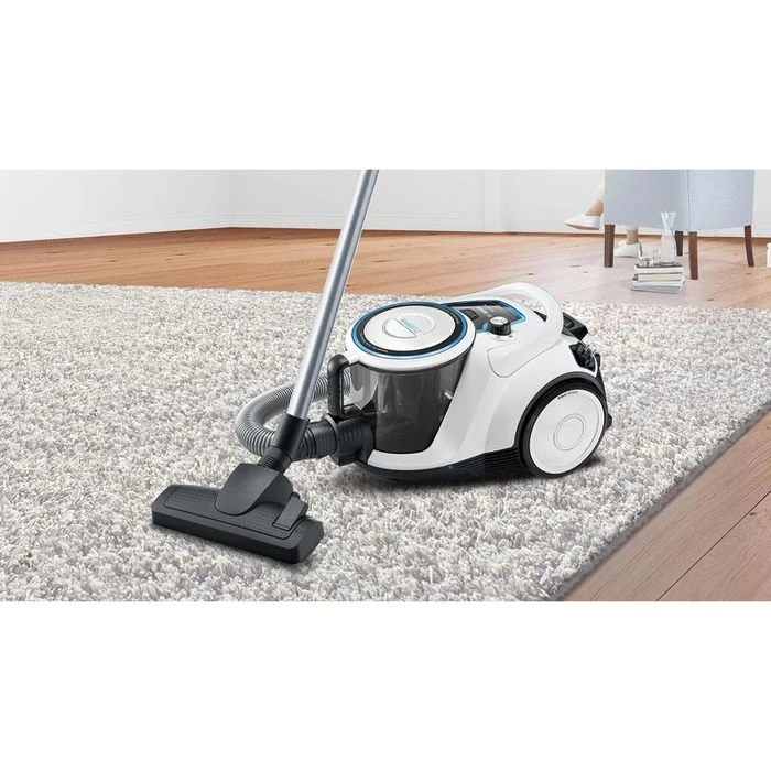 Bosch Staubsauger Serie ProSilence BGC41LSIL, Weiß, Beutellos, Mit Kabel, 600 Watt 3 Bosch Staubsauger Serie ProSilence BGC41LSIL, Weiß, Beutellos, Mit Kabel, 600 Watt – Bild 3