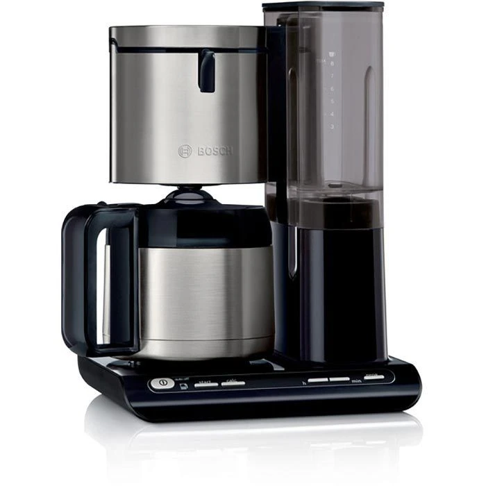 Bosch Kaffeemaschine Styline, TKA8A683, Kunststoff, Mit Thermoskanne, 12 Tassen, Schwarz 1 Bosch Kaffeemaschine Styline, TKA8A683, Kunststoff, Mit Thermoskanne, 12 Tassen, Schwarz