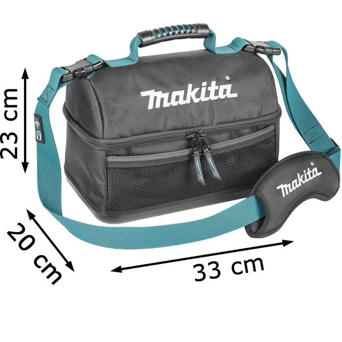 Makita Lunchtasche E-15590, 8,5 Liter, Isoliert, Mit Schultergurt, Schwarz 2 Makita Lunchtasche E-15590, 8,5 Liter, Isoliert, Mit Schultergurt, Schwarz – Bild 2