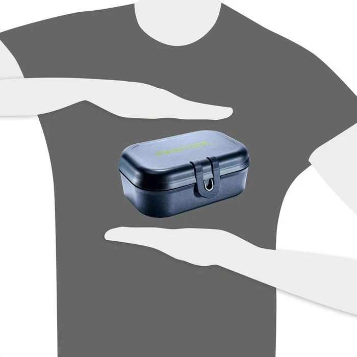 Festool Lunchbox 576980 BOX-LCH FT1 S, Kunststoff, Brotdose Mit Clipverschluss, 15,1 X 6 X 10,8 Cm 4 Festool Lunchbox 576980 BOX-LCH FT1 S, Kunststoff, Brotdose Mit Clipverschluss, 15,1 X 6 X 10,8 Cm – Bild 4