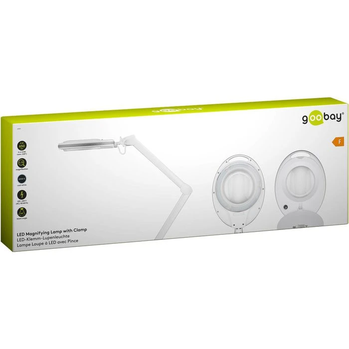 Goobay Lupenleuchte 60360 SMD LED, 3 Dioptrien, Linse 127 Mm, Tischklemme 7 Goobay Lupenleuchte 60360 SMD LED, 3 Dioptrien, Linse 127 Mm, Tischklemme – Bild 7