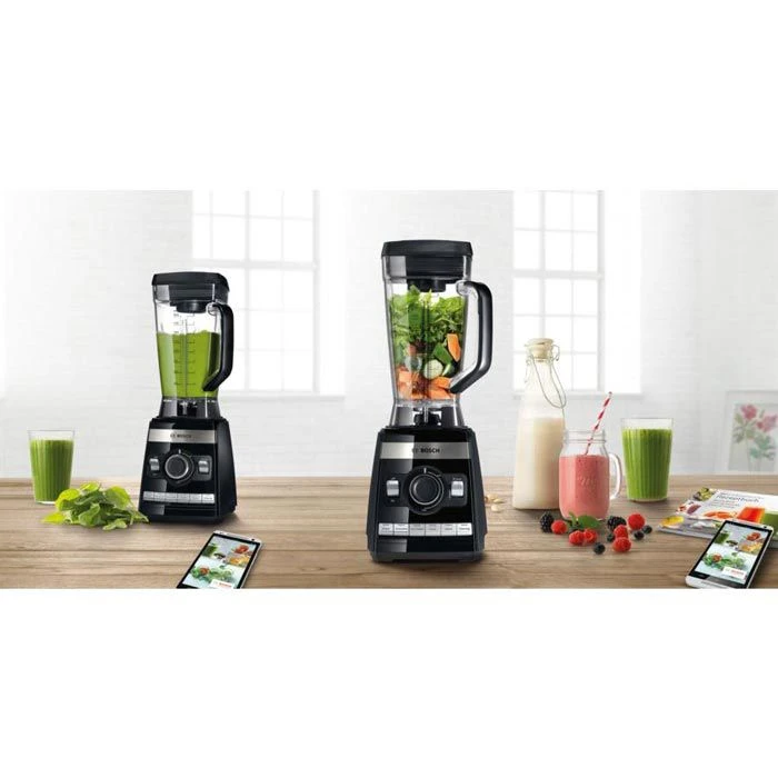 Bosch Standmixer VitaBoost MMBH6P6BDE, Kunststoffbehälter, 1600 Watt, Schwarz 2 Bosch Standmixer VitaBoost MMBH6P6BDE, Kunststoffbehälter, 1600 Watt, Schwarz – Bild 2